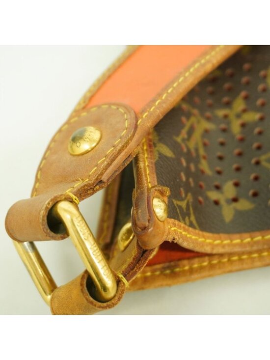 Louis Vuitton Shoulder Bag Monogram Perfo Musette Orange - Picture 8 of 10